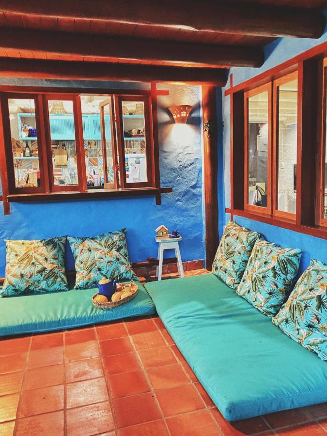 Casinha Azul Caraiva - Casa Completa Na Beira Do Rio Villa Eksteriør billede