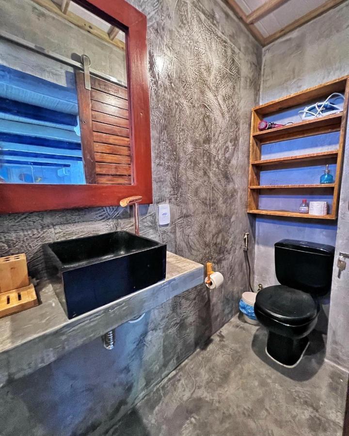 Casinha Azul Caraiva - Casa Completa Na Beira Do Rio Villa Eksteriør billede