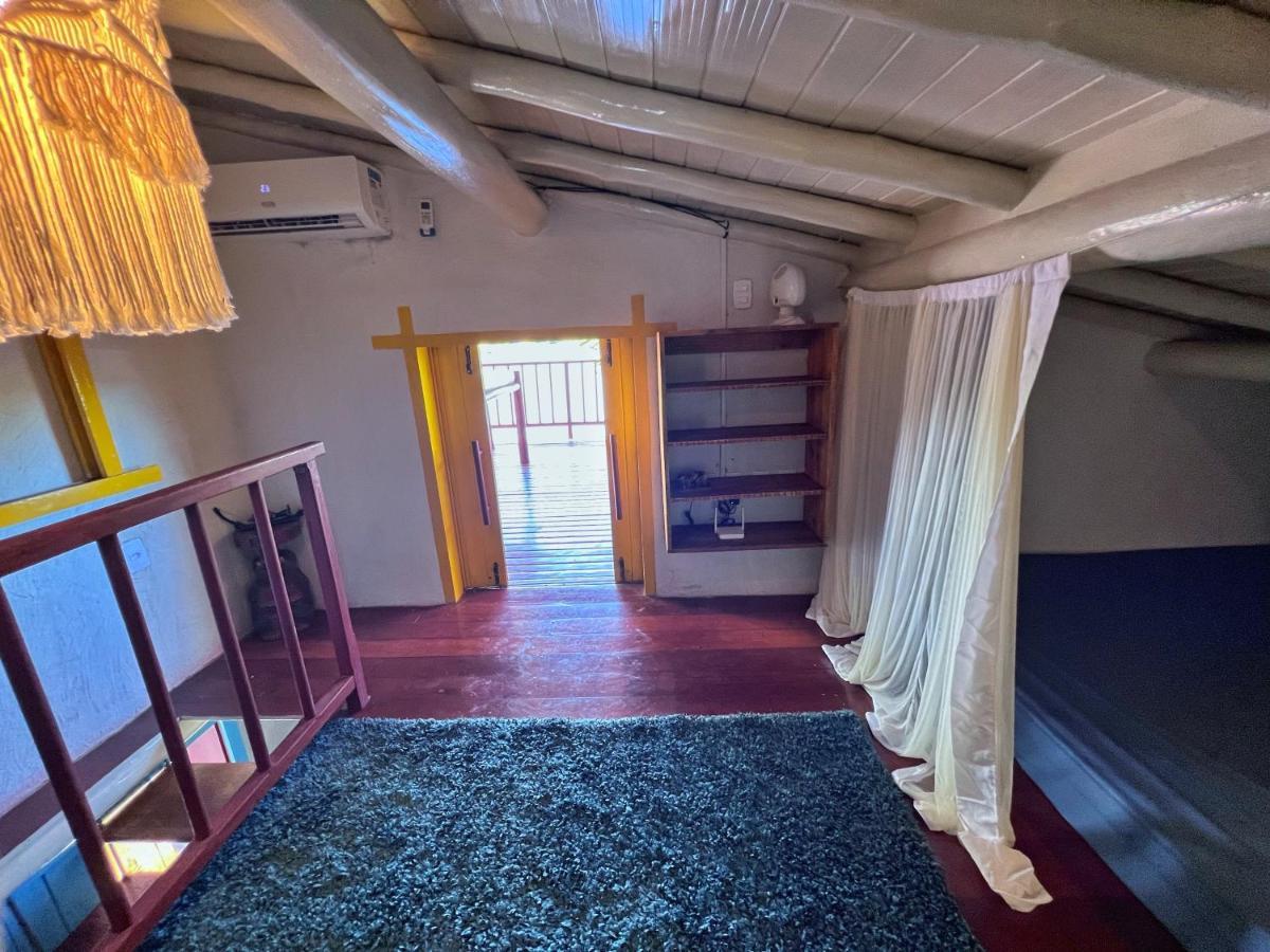 Casinha Azul Caraiva - Casa Completa Na Beira Do Rio Villa Eksteriør billede