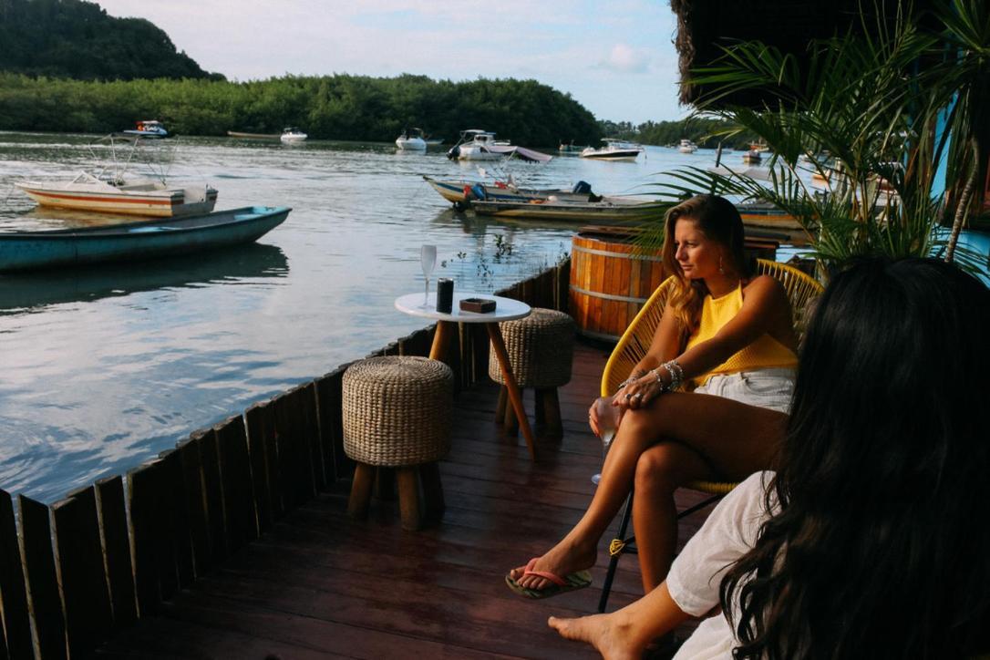 Casinha Azul Caraiva - Casa Completa Na Beira Do Rio Villa Eksteriør billede