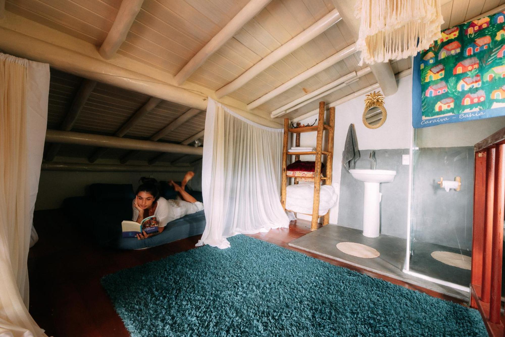 Casinha Azul Caraiva - Casa Completa Na Beira Do Rio Villa Eksteriør billede