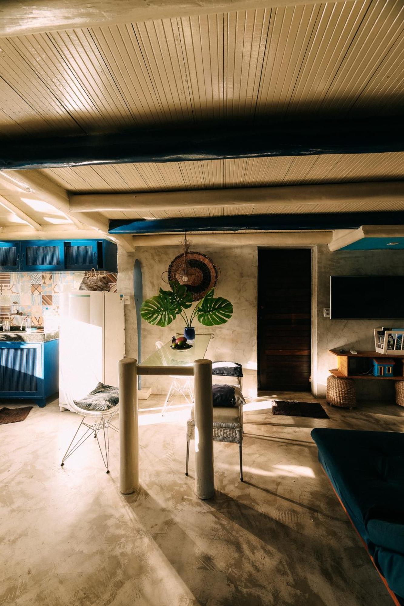 Casinha Azul Caraiva - Casa Completa Na Beira Do Rio Villa Eksteriør billede